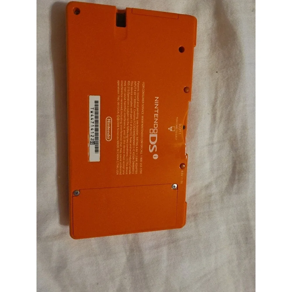 Nintendo DSi Orange handheld system Console